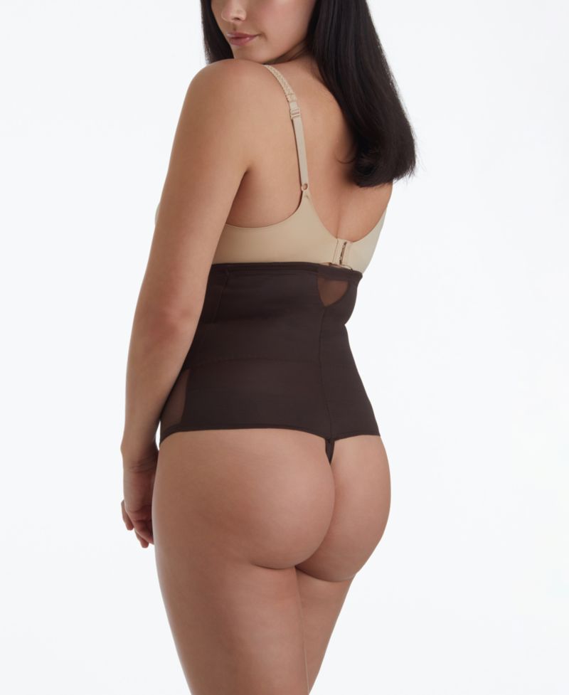 Women's Sexy Sheer Extra Firm High-Waist Thong 2778