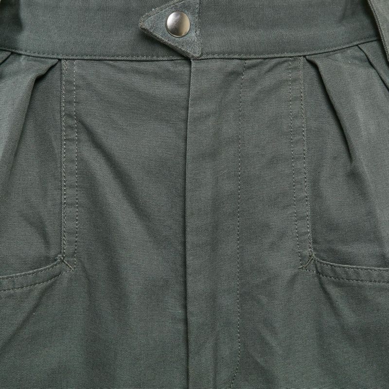 Women's Etoile Green Cotton Shorts