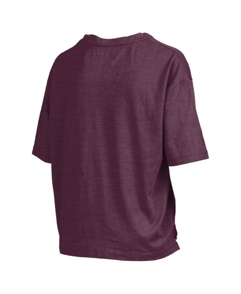 Women's Mississippi State Bulldogs Nelson Slub Crewneck T-Shirt