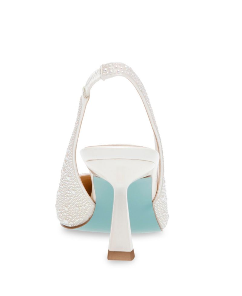 Clark Rhinestone Slingback Pumps