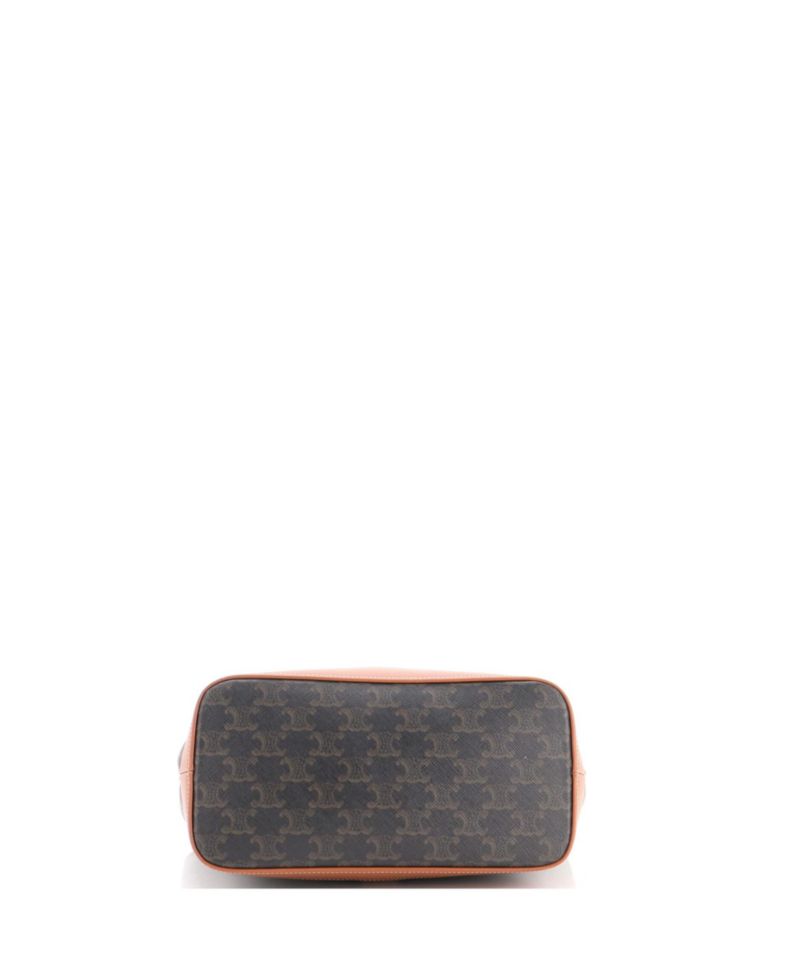 Small Cabas Tote Triomphe Coated Canvas