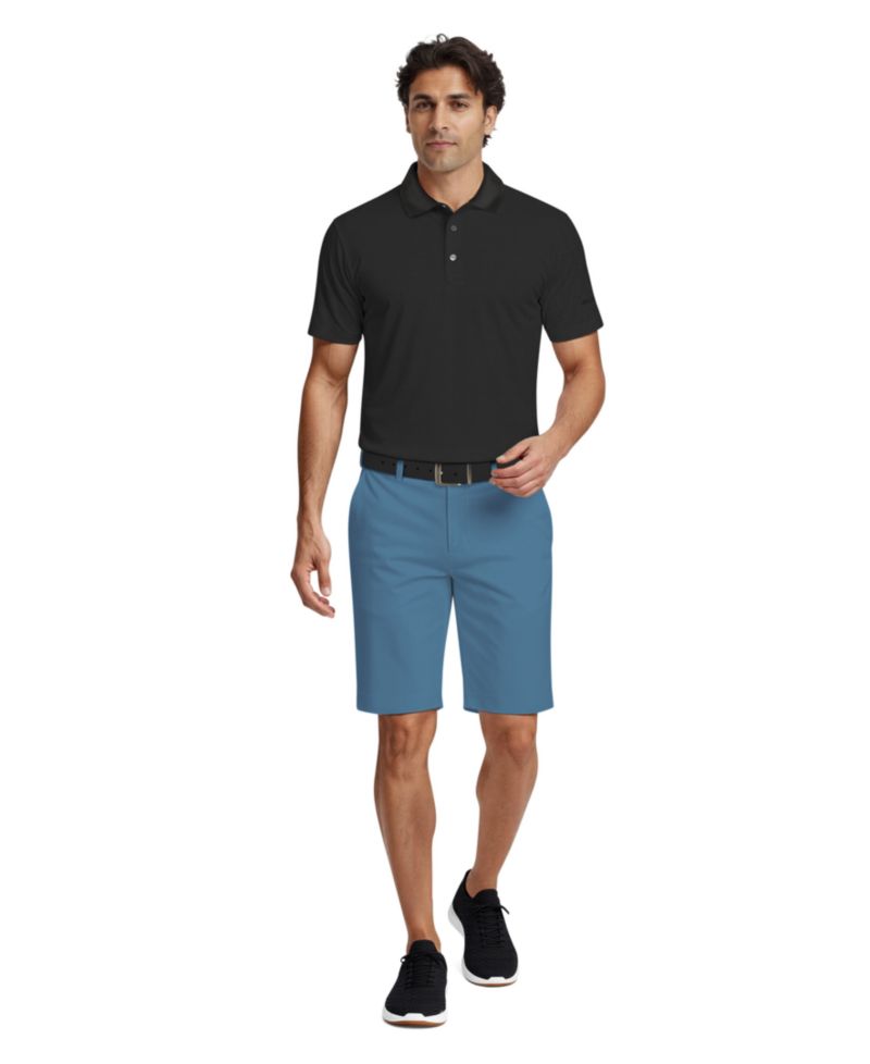 Men's Solid Golf Shorts
