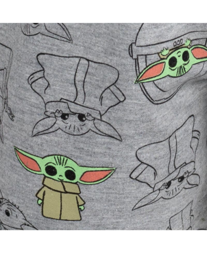 Baby Boys The Mandalorian Grogu 2-Piece T-Shirt and Shorts Set