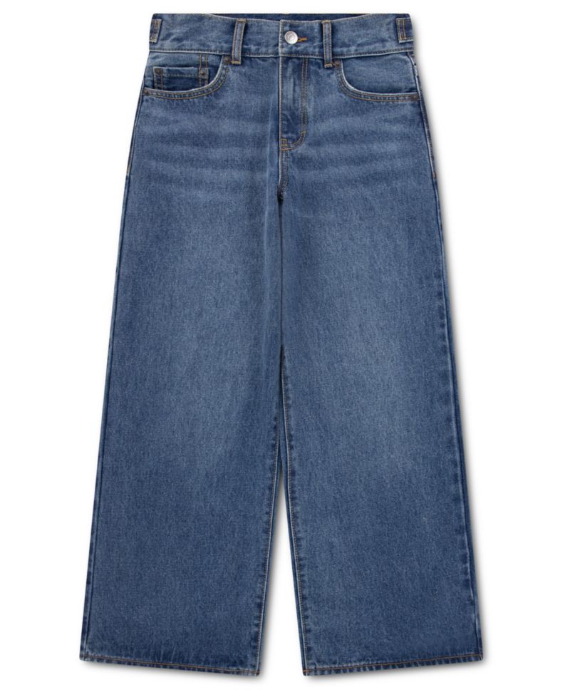 Girls' 7-16 Cinched High-Rise Baggy Jeans