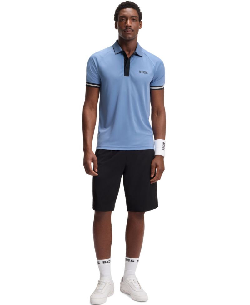 Men's Moisture Management Slim-Fit Polo Shirt