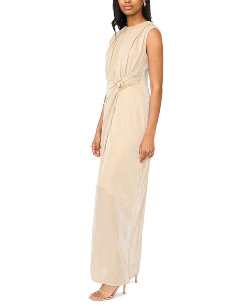 Women's Asymmetric Sleeveless Gown