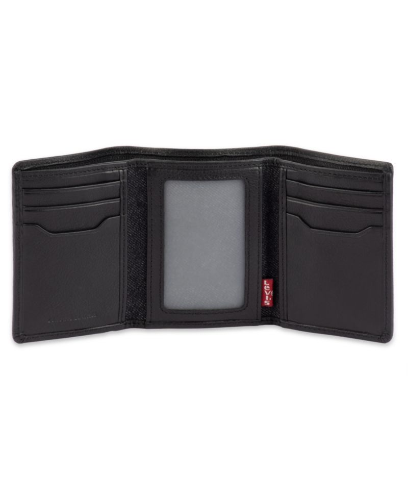 Men's RFID Leather Trifold Wallet