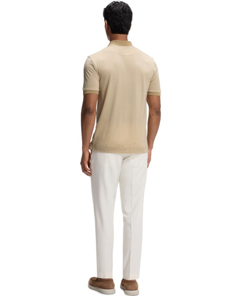 Men's Wool Regular-Fit Polo Shirt