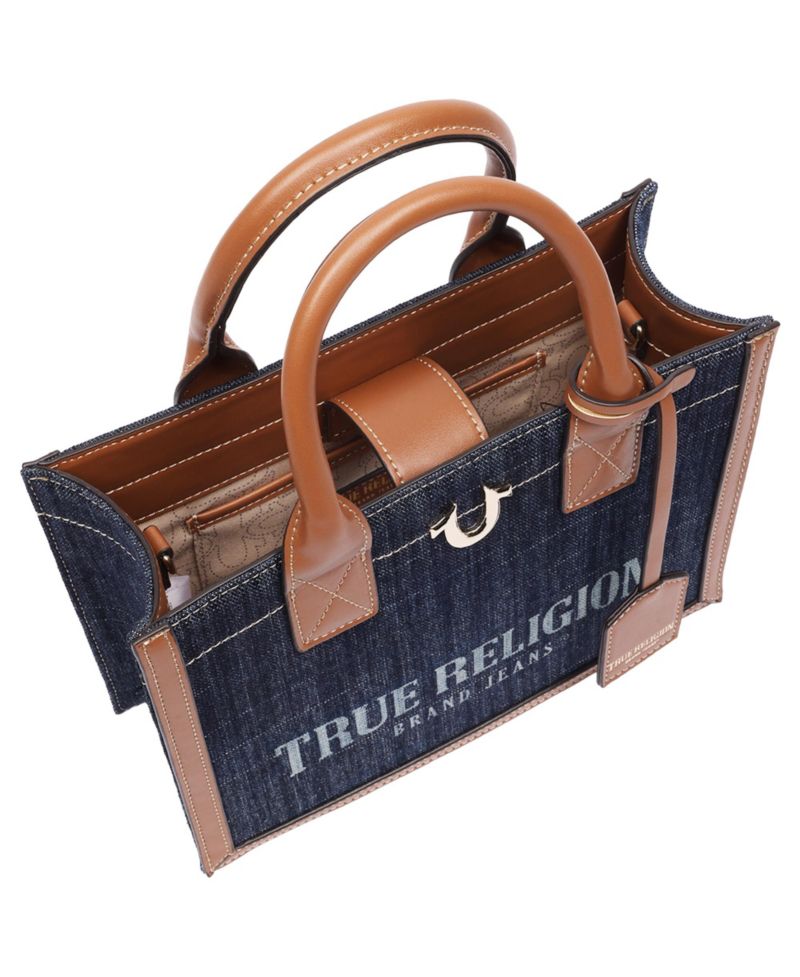 Modern Edge Denim Tote