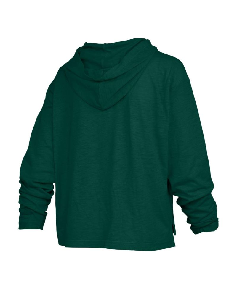 Women's Michigan State Spartans Nelson Long-Sleeve Hooded Slub T-Shirt