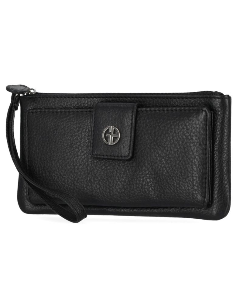 Softy Grab & Go Leather Wristlet