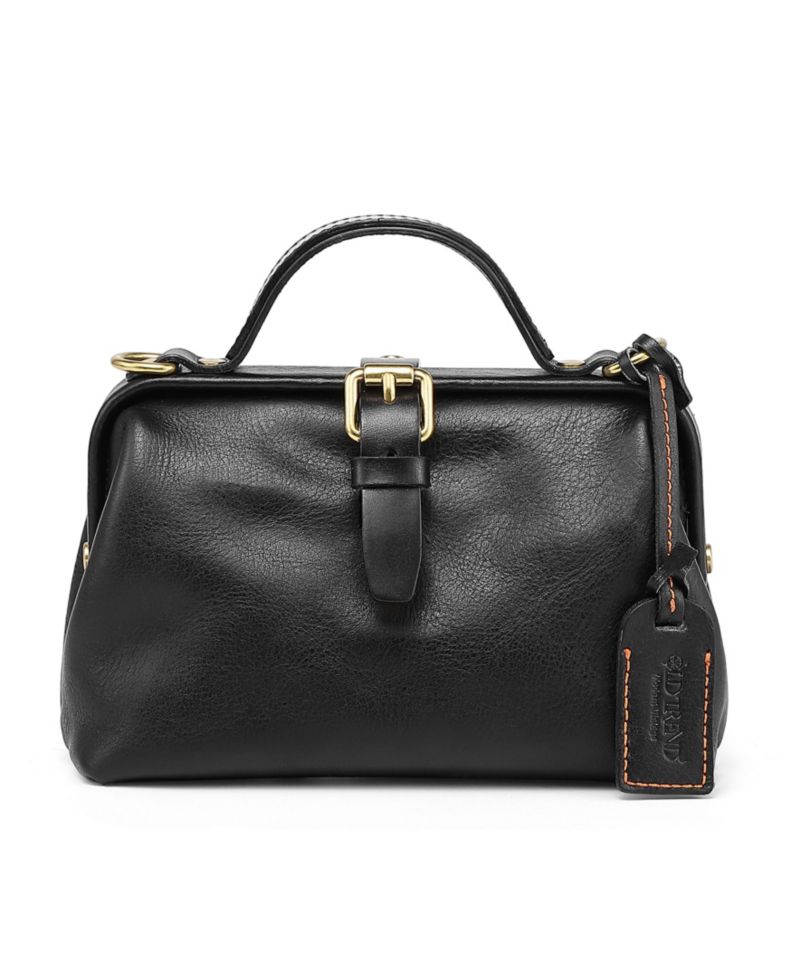 Doctor Small Leather Crossbody Satchel Bag