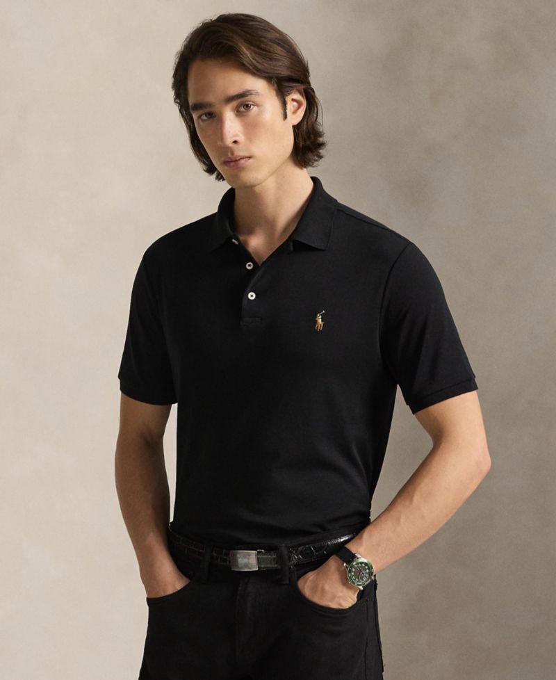 Polo Чёрный Разноцветный