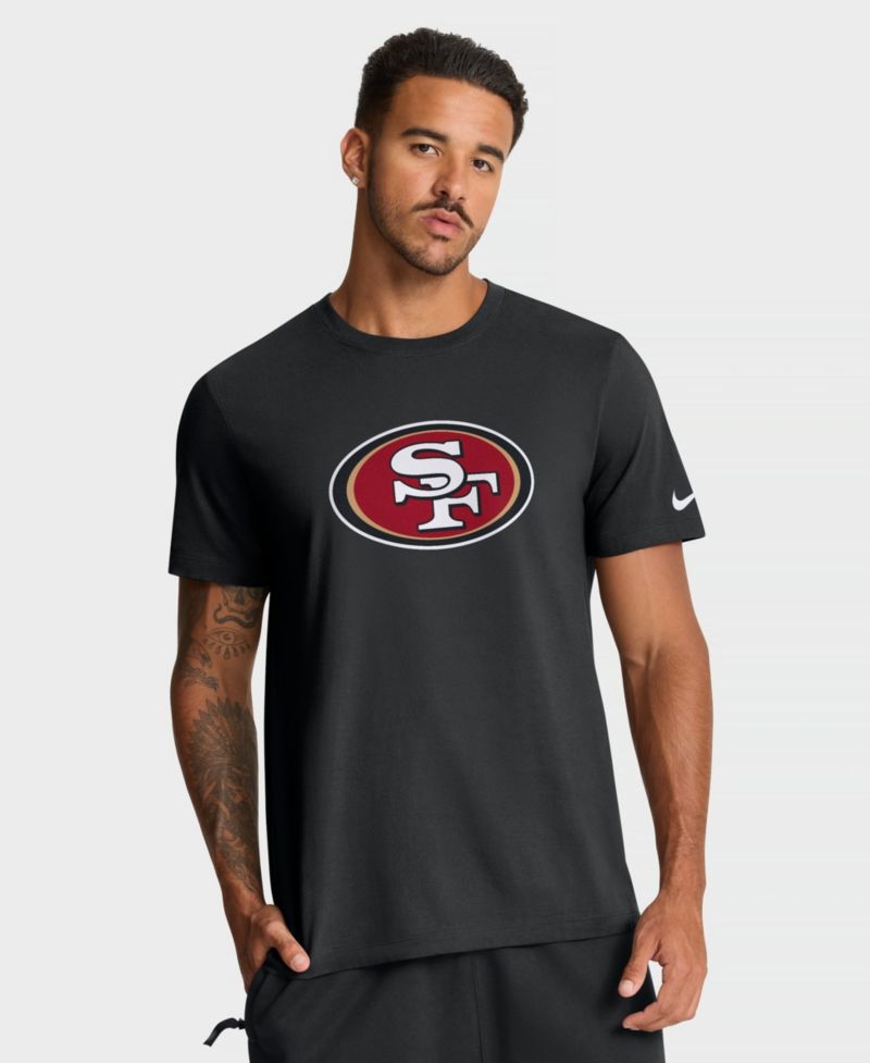 Men's San Francisco 49ers Logo Essential Crewneck T-Shirt
