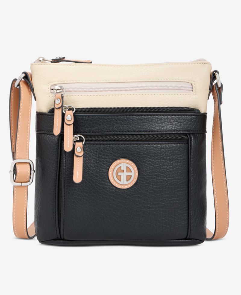Colorblock Pebble Crossbody