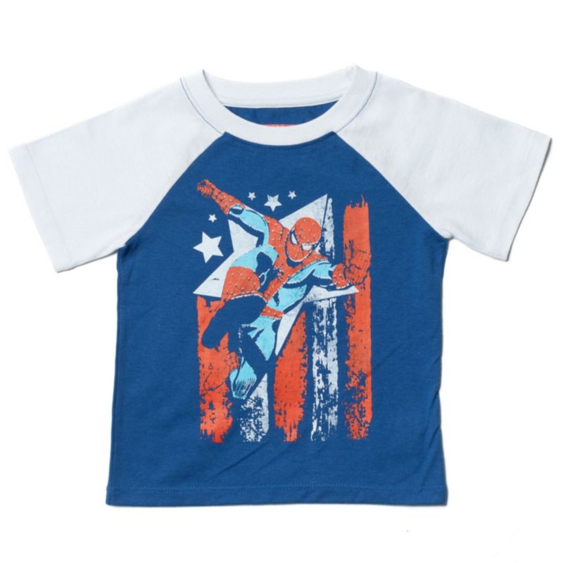 Boys Marvel X-Men Spider-Man 3 Pack Pullover T-Shirts