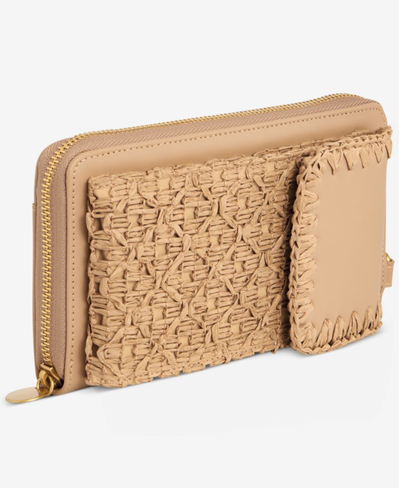 Mini Crochet Straw Phone Crossbody Bag