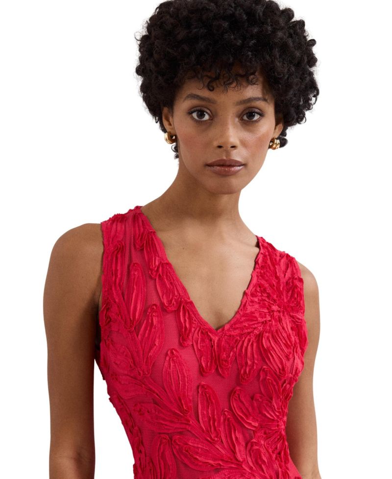 Women's Paloma Floral Embroidered Fit & Flare Dress
