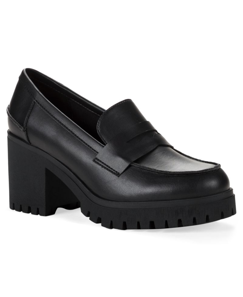 Women's Presscott Round Toe Heeled Loafers