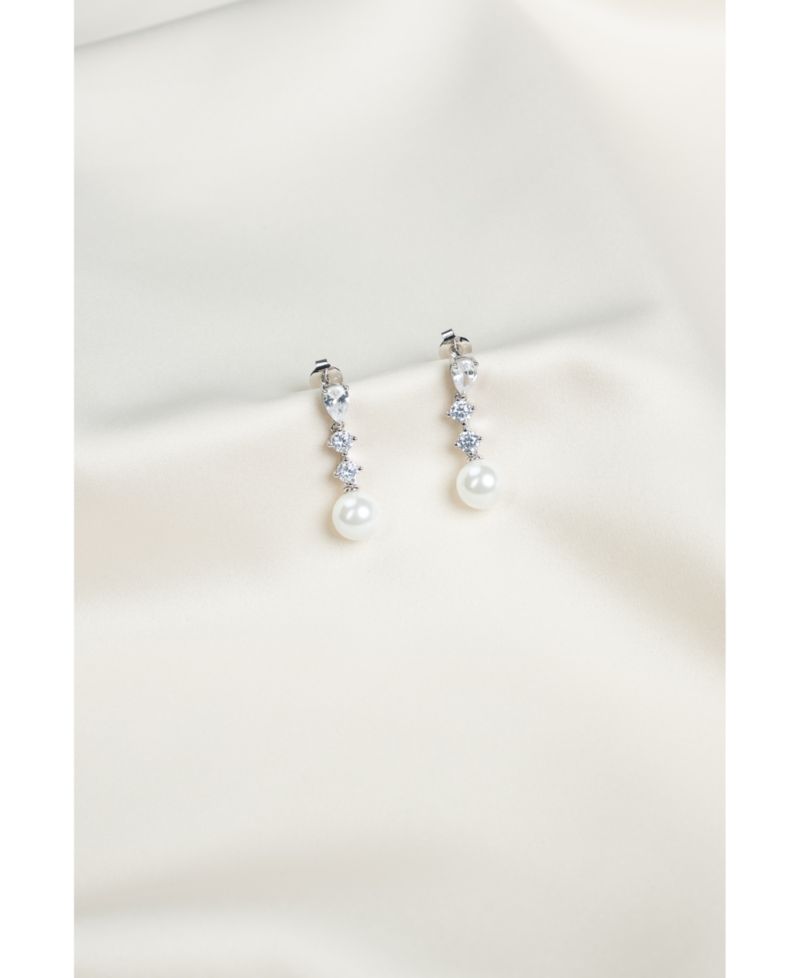 Serenade Pearl and Crystal Earrings