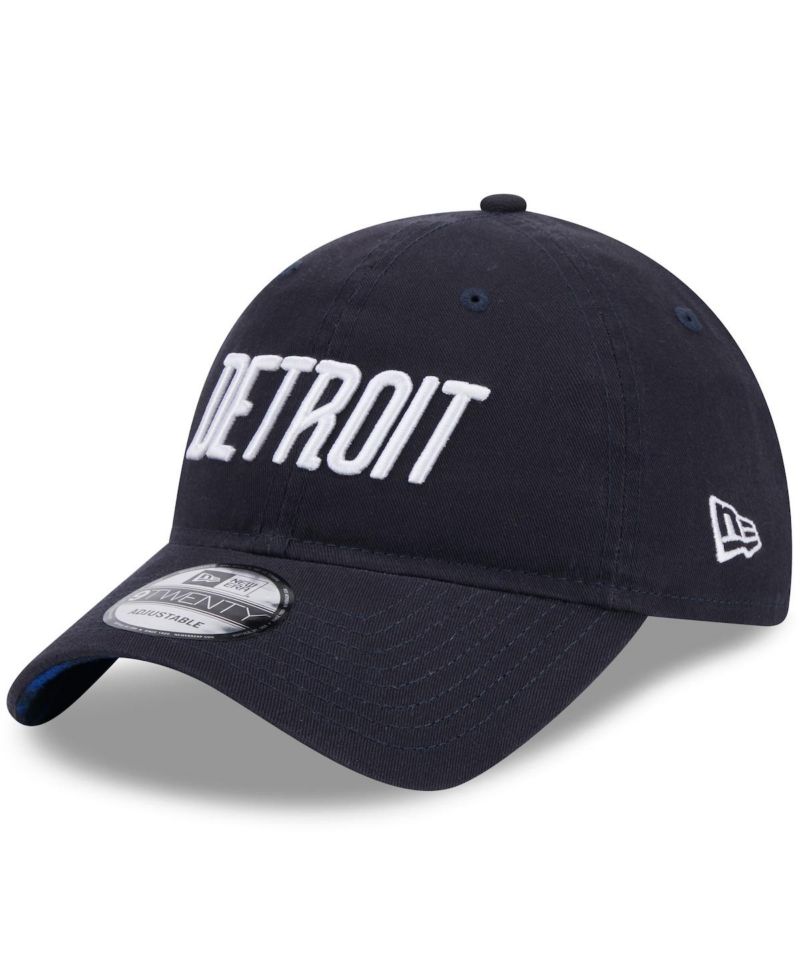 Men's Navy Detroit Tigers 2024 City Connect 9TWENTY Adjustable Hat