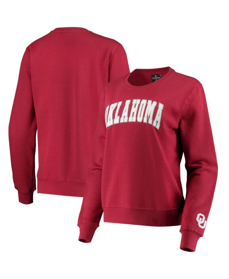 Women's Oklahoma Sooners Campanile Pullover Sweatshirt