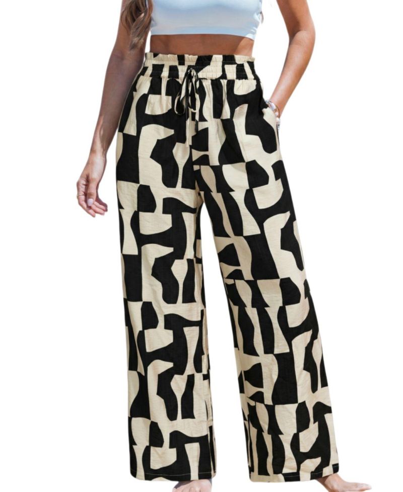 Women's Creative Mood Abstract Pants