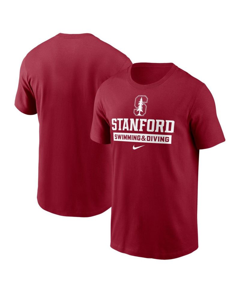 Men's Cardinal Stanford Cardinal Swimming Diving T-Shirt