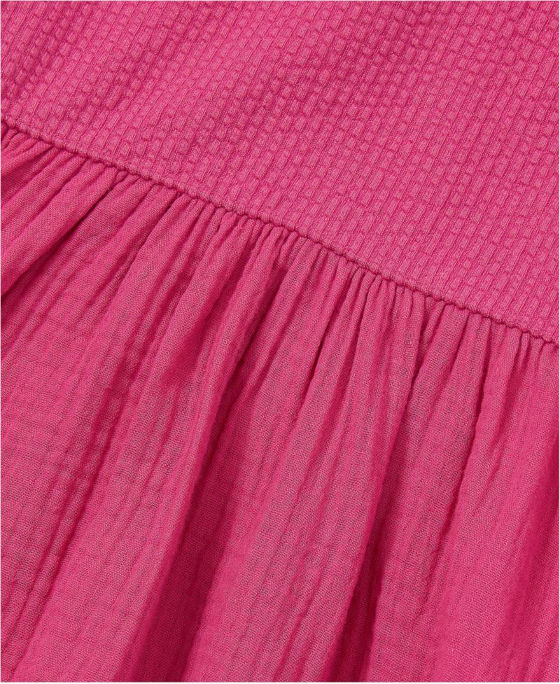 Girls Long Sleeve Ribbed Dress