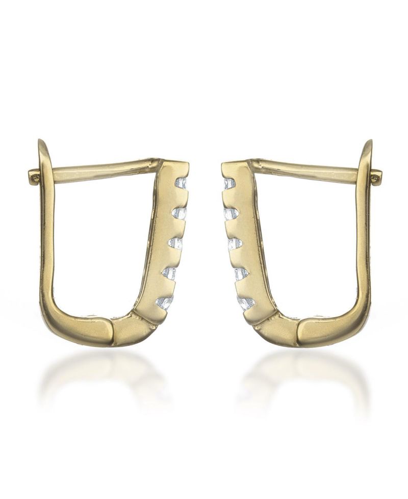 Dainty Clear Cubic Zirconia Extra Mini Hoop Earrings
