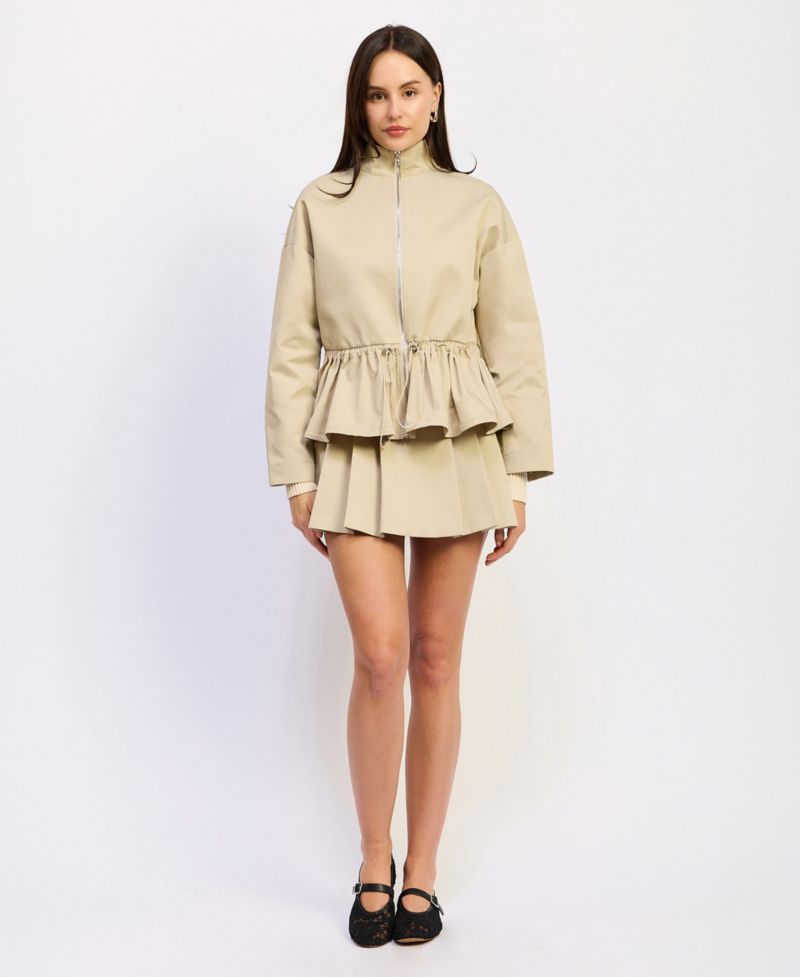 Women's Annie Zipper Front Collared Jacket