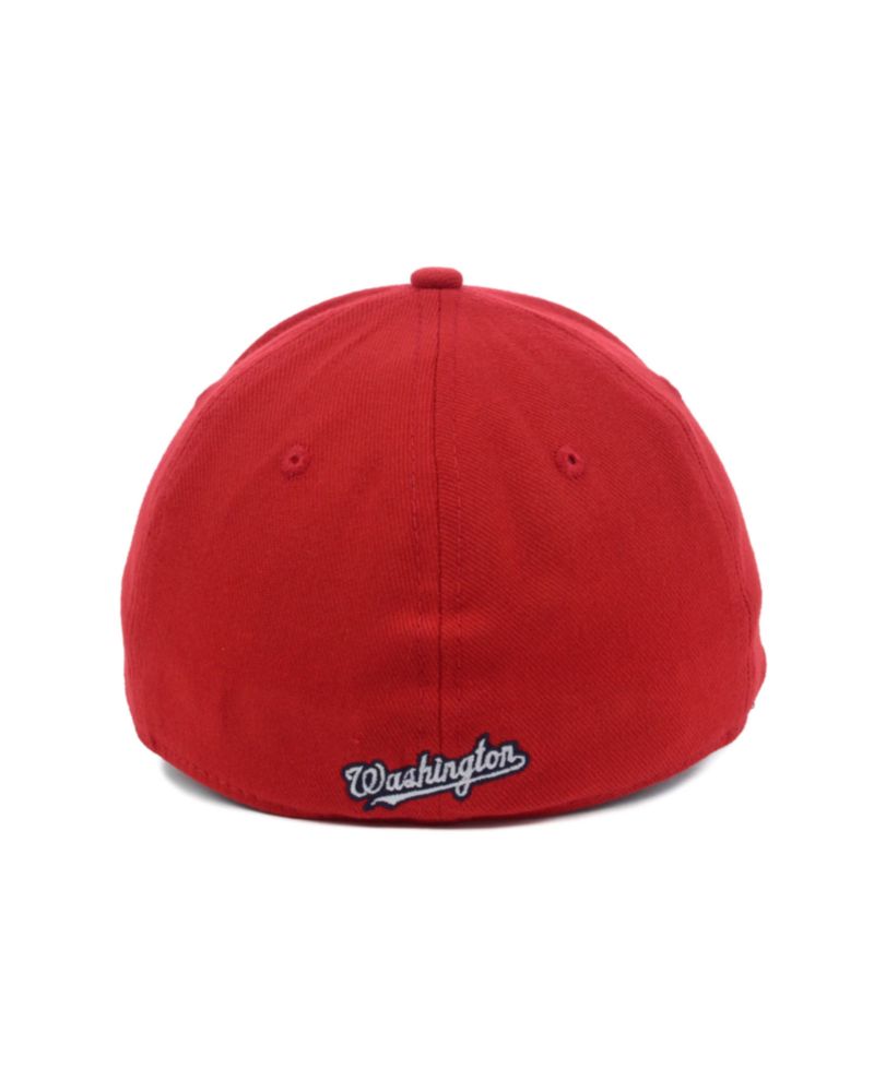 Washington Nationals MLB Team Classic 39THIRTY Stretch-Fitted Cap