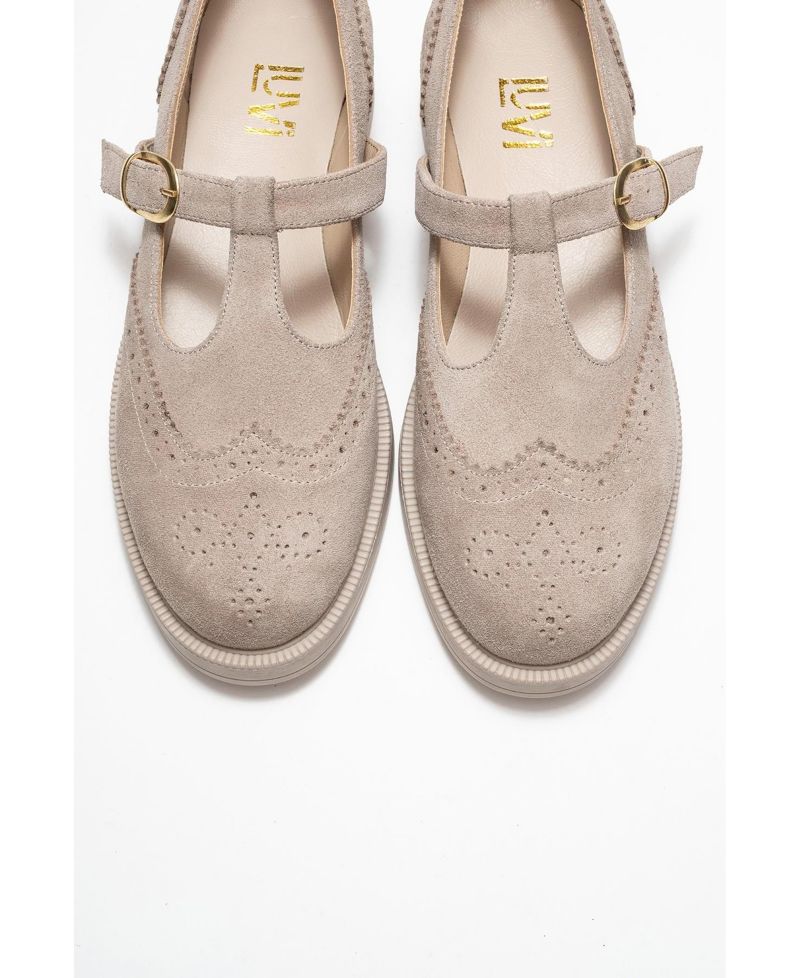 Women's Janney Leather Strap Loafers