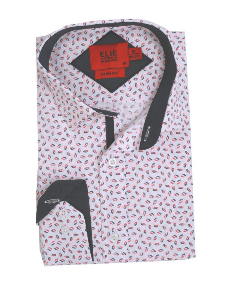 Men's Slim Fit Classic Button-Down Shirt with Sleek Design