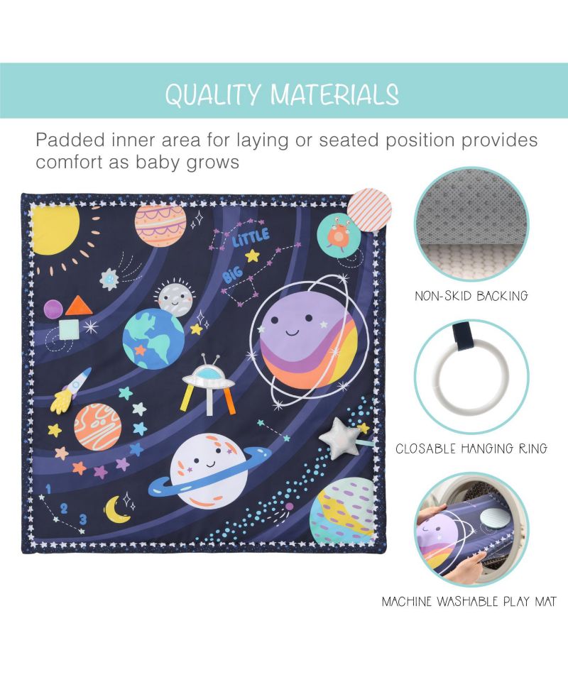 Space 7-in-1 Activity Play Gym and Play Mat for Baby