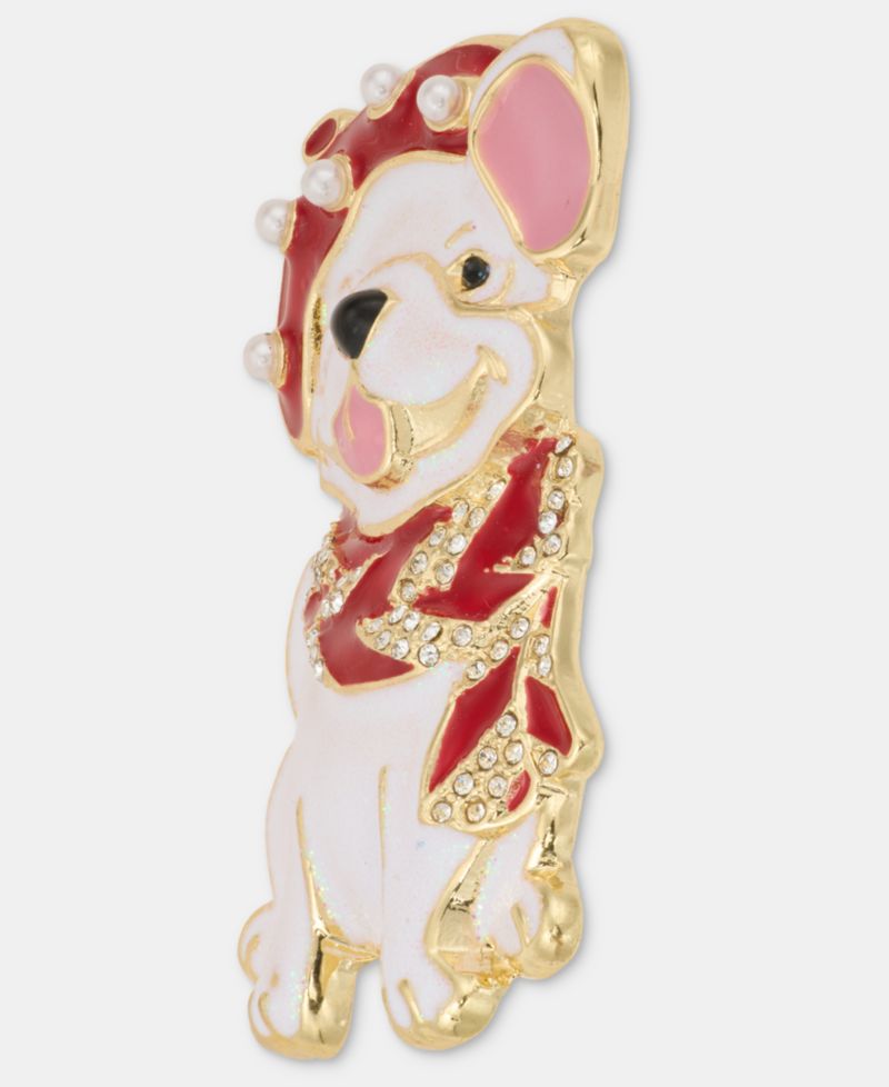 French Bulldog Holiday Pin