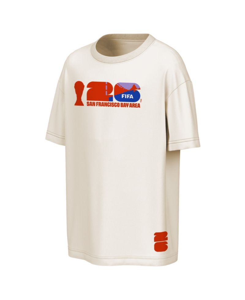 Men's Natural FIFA World Cup 2026 San Francisco Bay Area Big City Poster T-Shirt