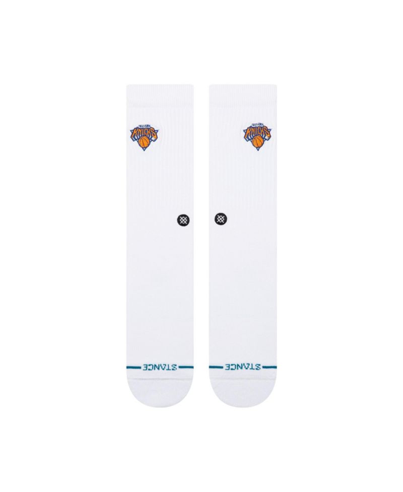 Men's and Women's New York Knicks Crested Knit Crew Socks