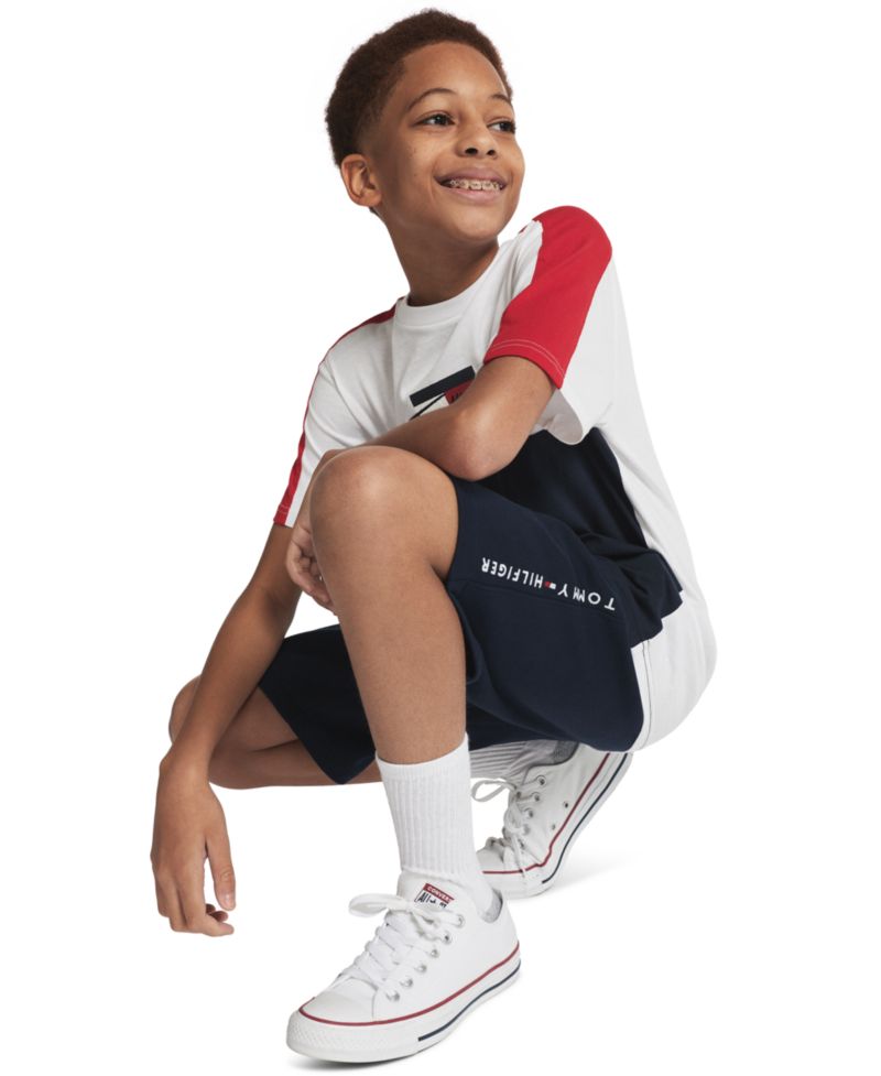 Boys' 8-20 Tommy Knit Pull-On Shorts