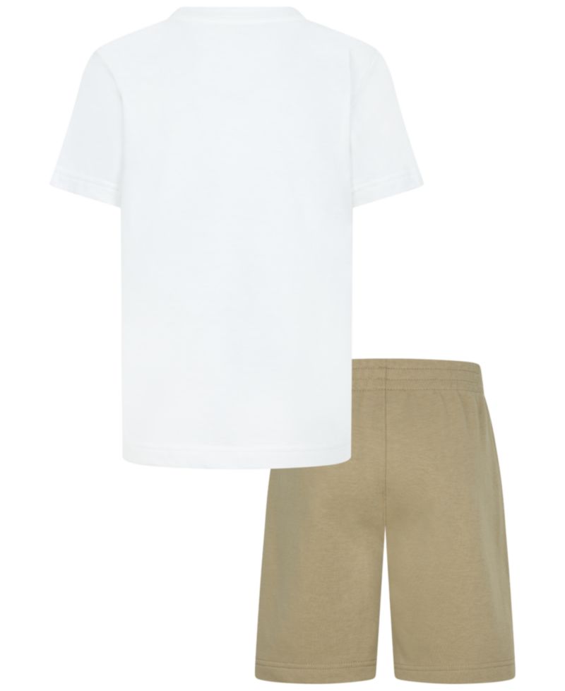 Boys' 2T-7 Jumbo Jumpman T-Shirt and Shorts, 2-Piece Set