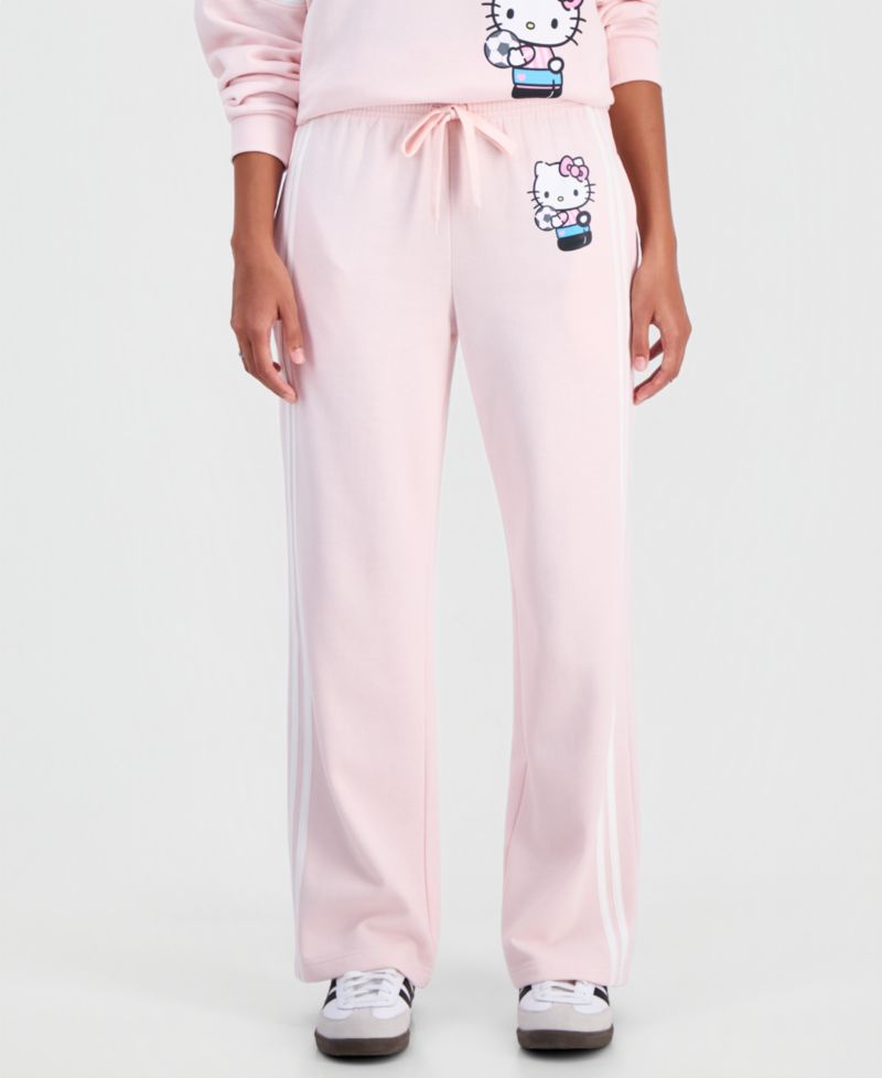 Women's Fleece Track Pant Wide-Leg Drawstring