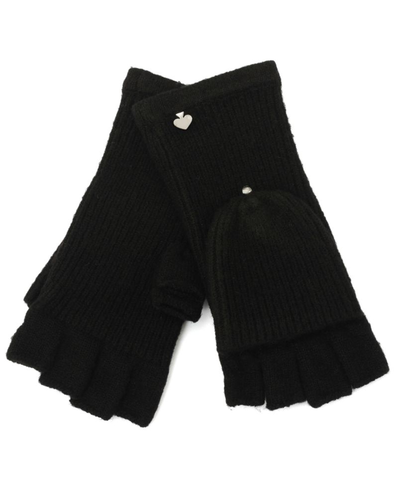 Women's Knit Pop Top Mittens
