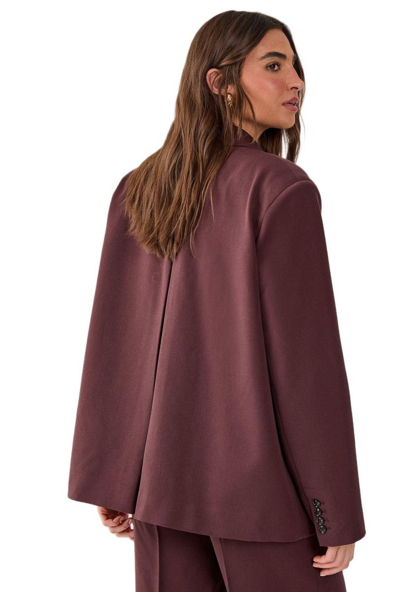 Women's Double Breasted Oversized Blazer