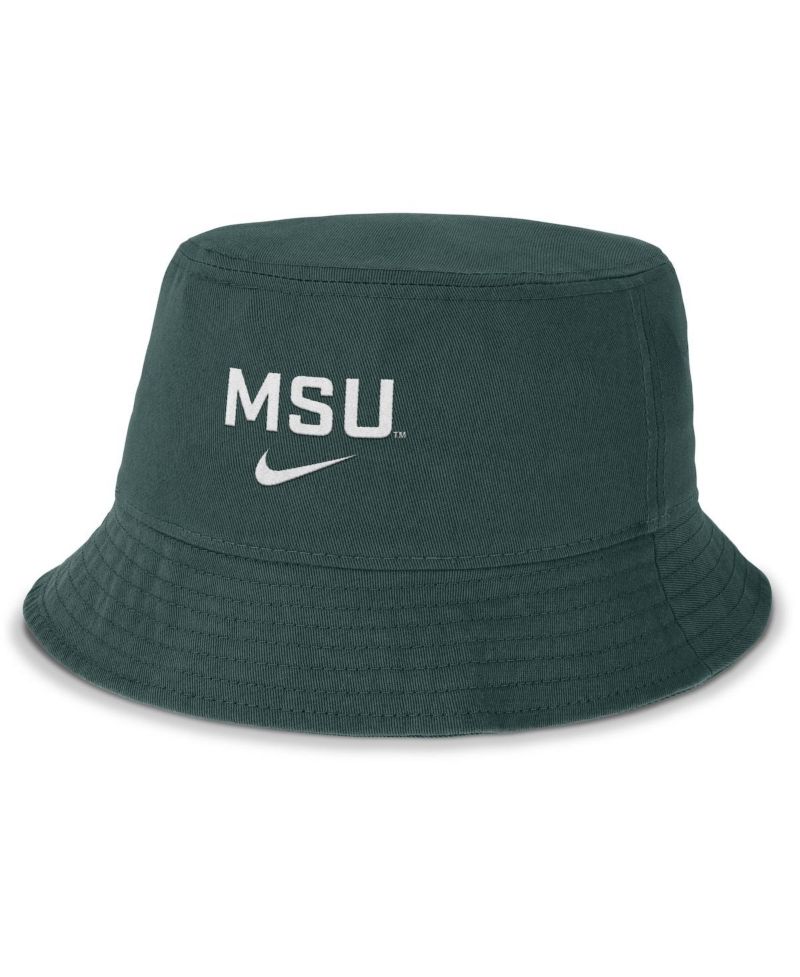 Men's Green Michigan State Spartans Apex Primetime Bucket Hat