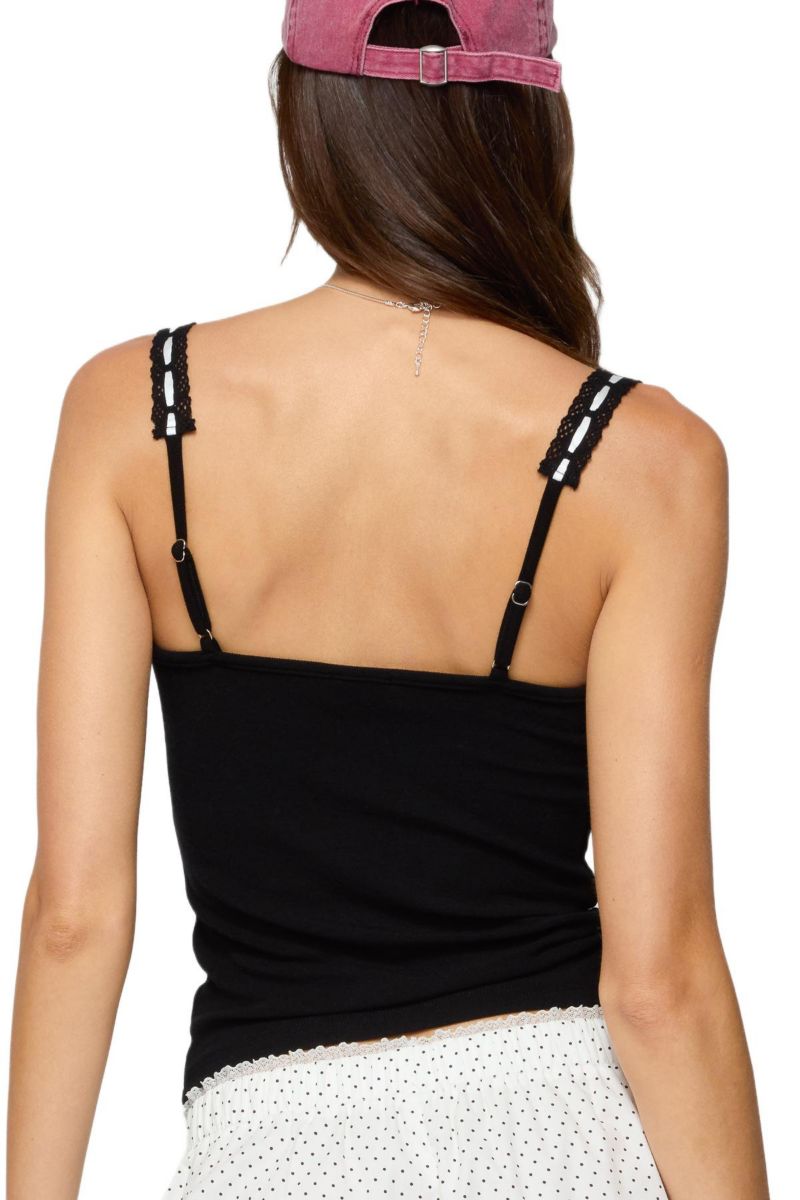 Women's Leilani Ribbon Lacey Tank Top