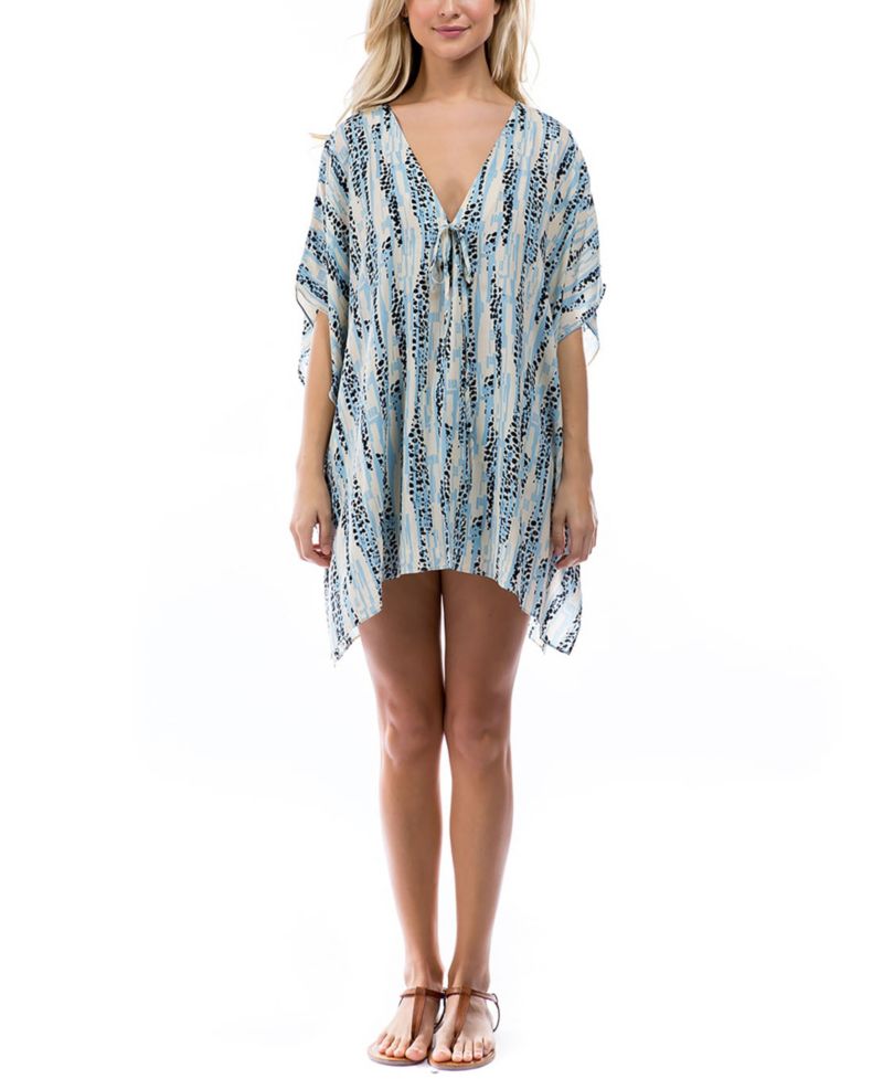 Women's Animal Print Lightweight Coverup Kimono