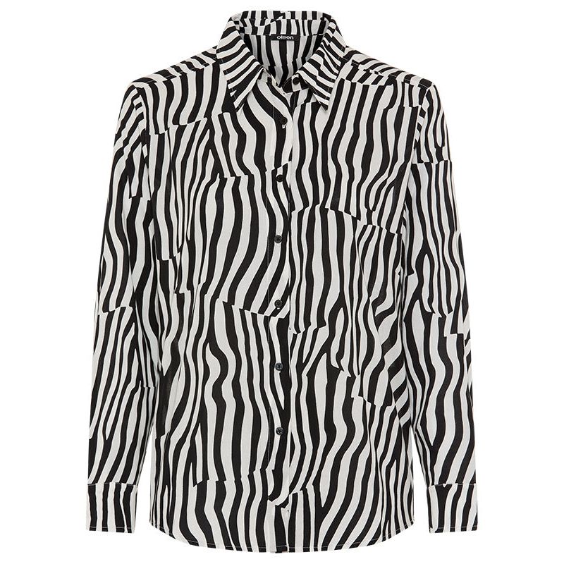 Women's Modern Zebra Shirt
