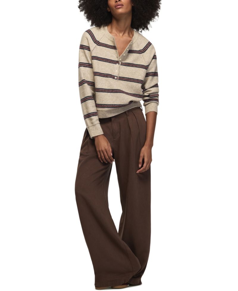 Women's Cloud Soft Striped Crewneck Sweater