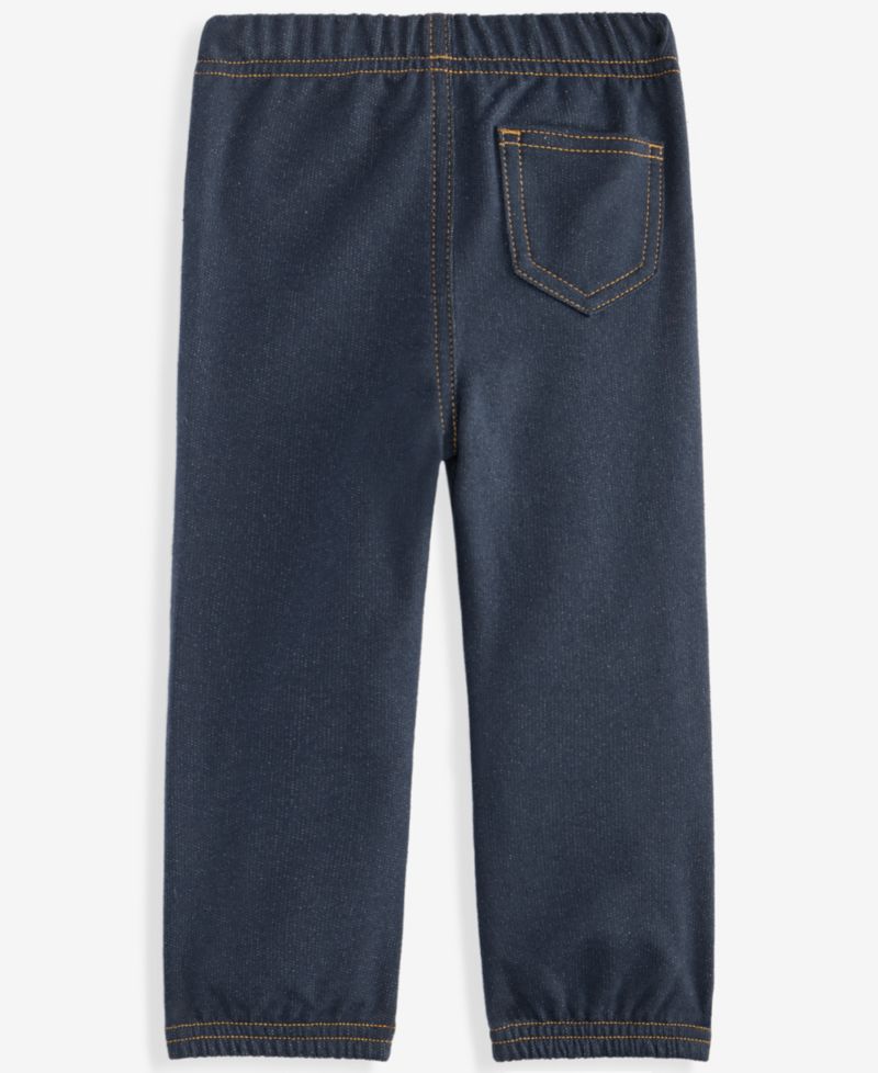 Baby Boys' Mix & Match Knit Denim Jogger Pants