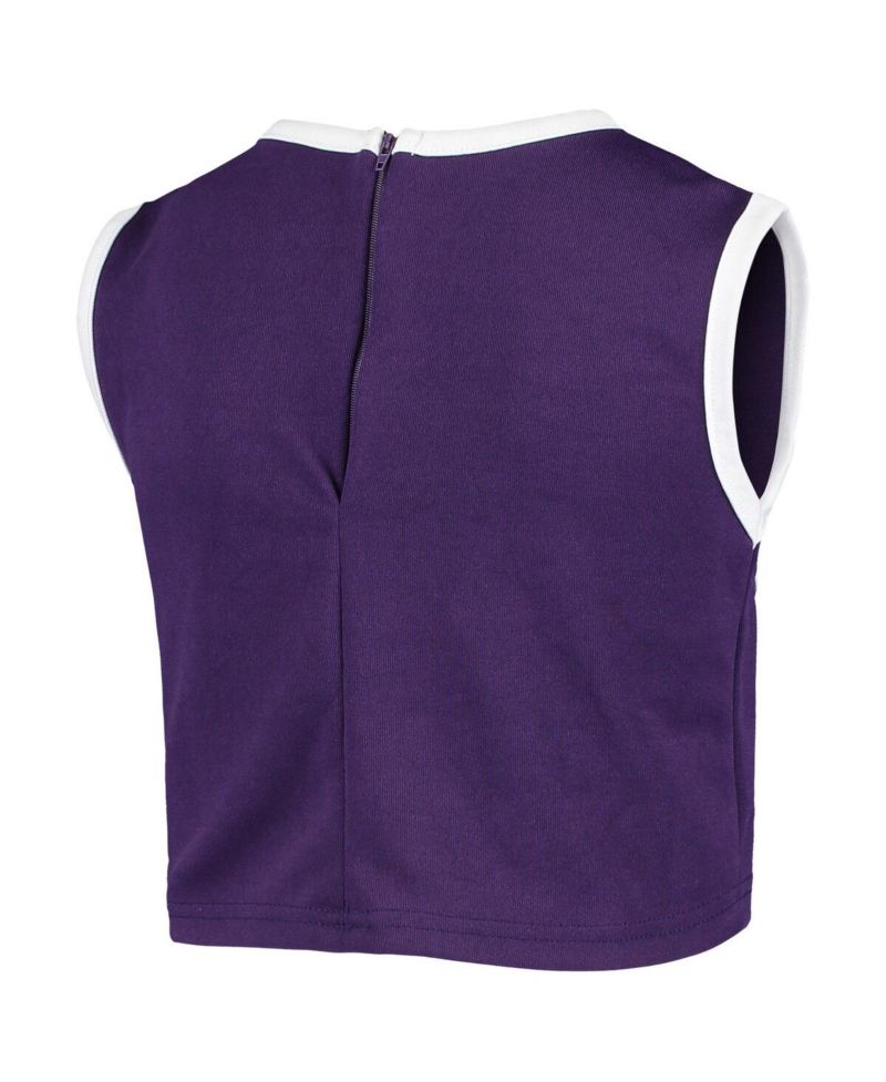 Big Girls Purple Kansas State Wildcats Two-Piece Cheer Set
